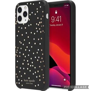 Kate Spade NY Protective Hard Shell Case for Apple iPhone 11 Pro: Dots & Gems - Thumbnail 5